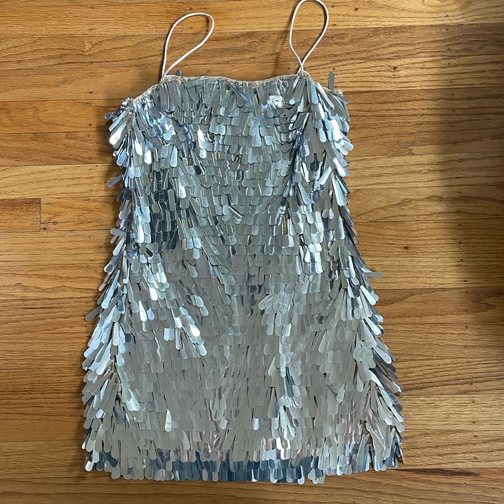 Silver Sparkly Dress